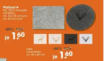 V Markt Platzset Angebot
