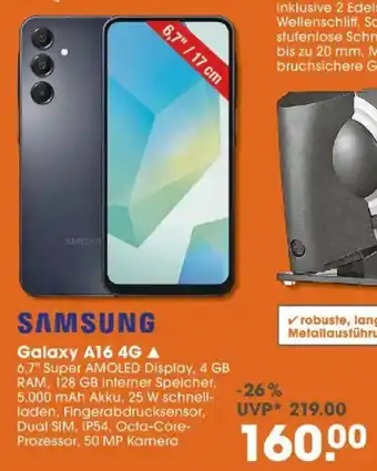 V Markt SAMSUNG Galaxy A16 4G Angebot