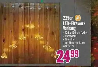 Hornbach 225er Led-firework Vorhang Angebot