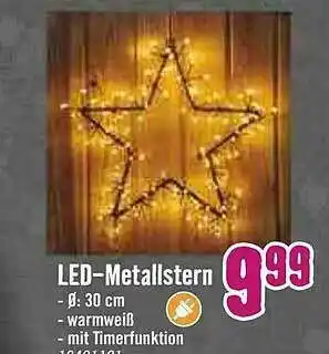 Hornbach Led-metallstern Angebot