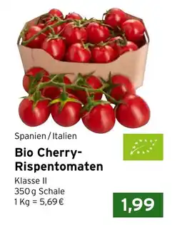 CAP Markt Bio Cherry- Rispentomaten Angebot