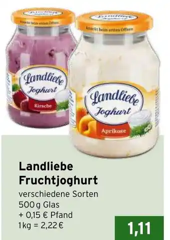 CAP Markt Landliebe Fruchtjoghurt Angebot