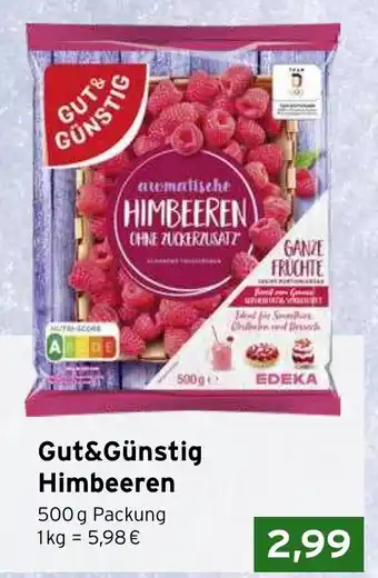 CAP Markt Gut&Günstig Himbeeren Angebot