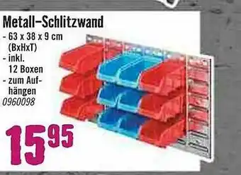 Hornbach Metall-schlitzwand Angebot