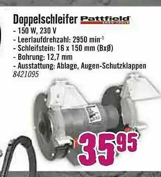 Hornbach Doppelschleifer Pattfield Angebot