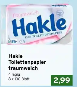 CAP Markt Hakle Toilettenpapier traumweich Angebot