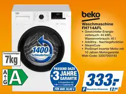 expert Techno Land beko Waschmaschine FH714AFL Angebot