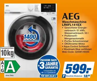 expert Techno Land AEG Waschmaschine LR6FL141EX Angebot