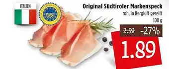 Kupsch Original Südtiroler Markenspeck Angebot