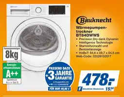 expert Techno Land Bauknecht Wärmepumpentrockner BT84DWWS Angebot