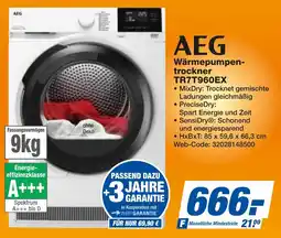 expert Techno Land AEG Wärmepumpentrockner TR7T960EX Angebot