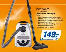 expert Techno Land hoogo Bodenstaubsauger B3+ Angebot