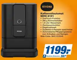 expert Techno Land NIVONA Kaffeevollautomat NIVO 8101 Angebot