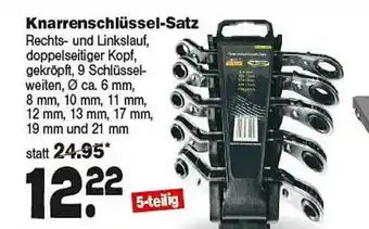 Repo Markt Knarrenschlüssel-satz Angebot