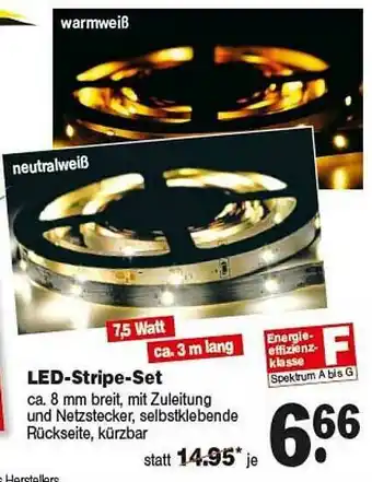 Repo Markt Led-stripe-set Angebot