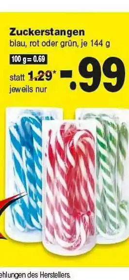 Repo Markt Zuckerstangen Angebot