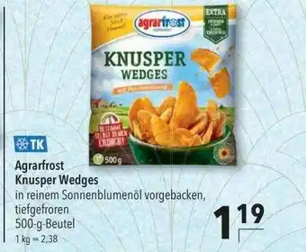 CITTI Markt Agrarfrost Knusper Wedges Angebot