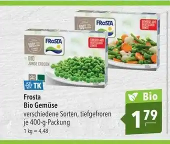 CITTI Markt Frosta Bio Gemüse Angebot