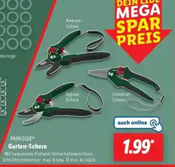 Lidl PARKSIDE® Garten-Schere Angebot