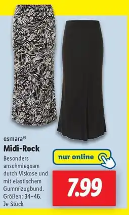 Lidl esmaraⓇ Midi-Rock Angebot