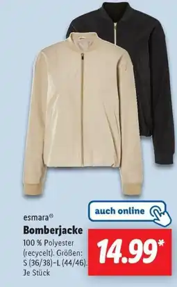 Lidl esmaraⓇ Bomberjacke Angebot