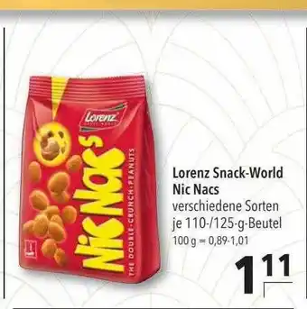 CITTI Markt Lorenz Snack-world Nic Nacs Angebot