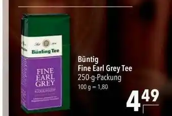 CITTI Markt Büntig Fine Earl Grey Tee Angebot