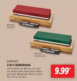 Lidl PARKSIDE® 2-in-1-Schleifstein Angebot