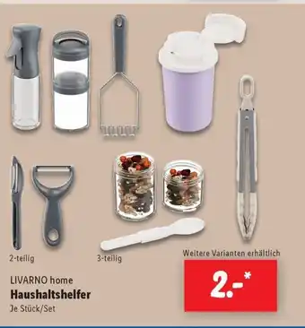 Lidl LIVARNO home Haushaltshelfer Angebot