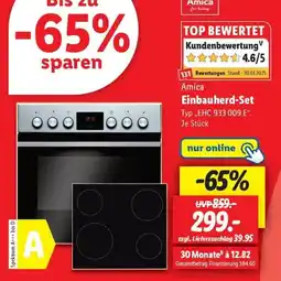 Lidl Amica Einbauherd-Set Angebot