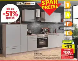 Lidl MENKE Küchenzeile Angebot