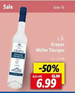 Lidl z. B. Grappa Müller Thurgau Angebot