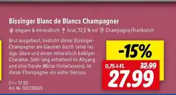 Lidl Bissinger Blanc de Blancs Champagner Angebot