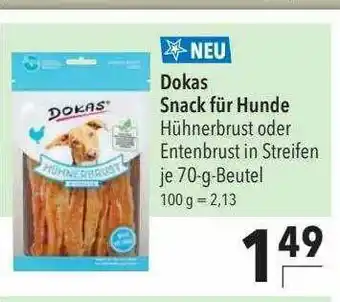 CITTI Markt Dokas Snack Für Hunde Angebot