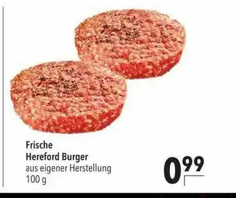 CITTI Markt Frische Hereford Burger Angebot