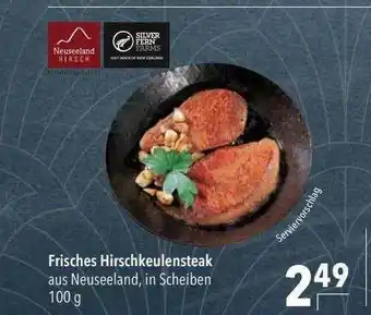 CITTI Markt Frisches Hirschkeulensteak Silver Fern Farms Angebot