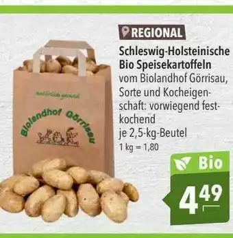 CITTI Markt Schleswig-holsteinische Bio Speisekartoffeln Angebot