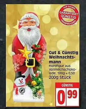 Edeka Gut & Günstig Weihnachtsmann Angebot