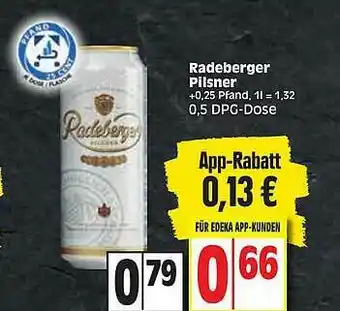 Edeka Radeberger Pilsner Angebot