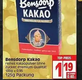 Edeka Bensdrop Kakao Angebot