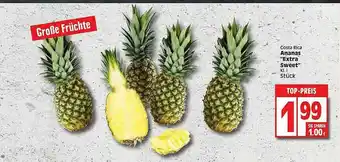 Edeka Costa Rica Ananas ”extra Sweet” Angebot