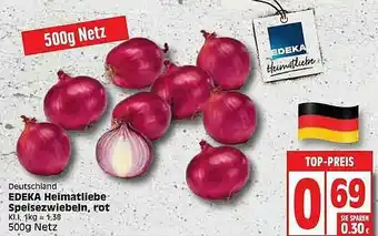 Edeka Deutschland Edeka Heimatliebe Speisezwiebeln, Rot Angebot