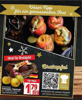 Edeka Deutschland Tafeläpfel ”boskoop” Angebot