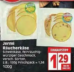 Edeka Jermi Räucherkäse Angebot