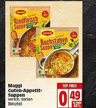 Elli Markt Maggi Guten-appetit Suppen Angebot