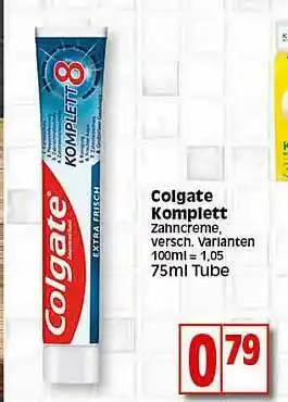 Elli Markt Colgate Komplett Angebot