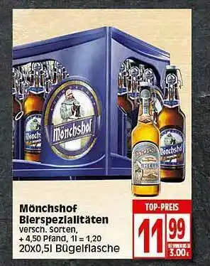 Elli Markt Mönchshof Bierspezialitäten Angebot