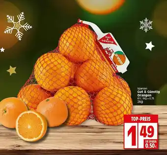 Elli Markt Gut & Günstig Orangen Angebot