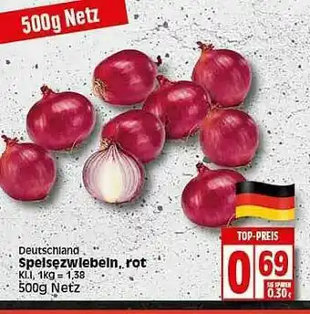 Elli Markt Deutschland Speisezwiebeln, Rot Angebot