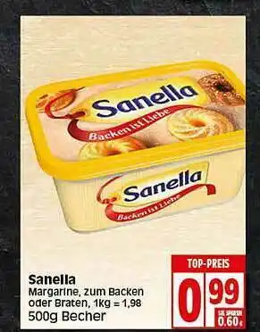 Elli Markt Sanella Margarine Angebot